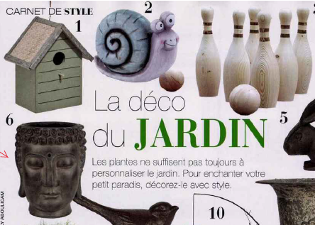 Style Campagne, la déco du jardin